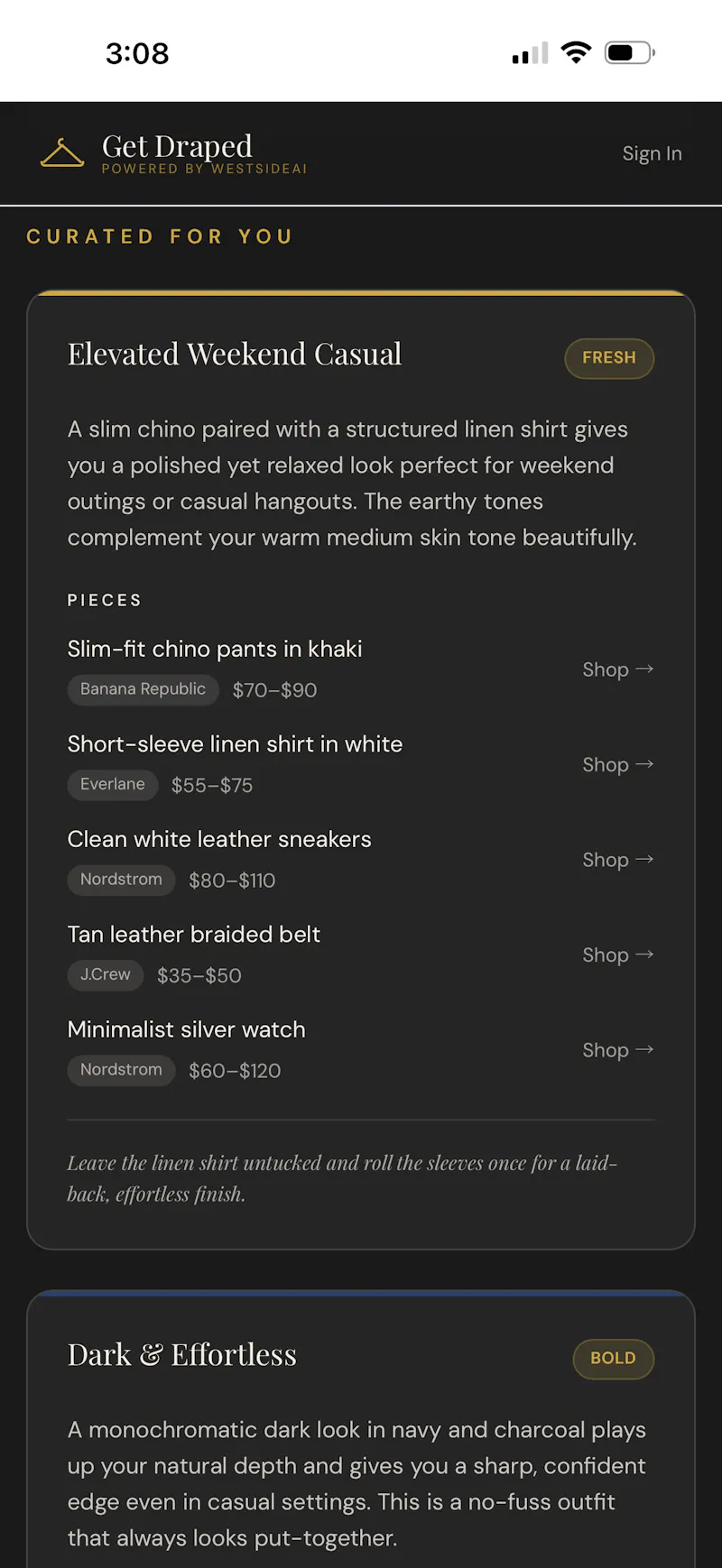 Get Draped screenshot 4