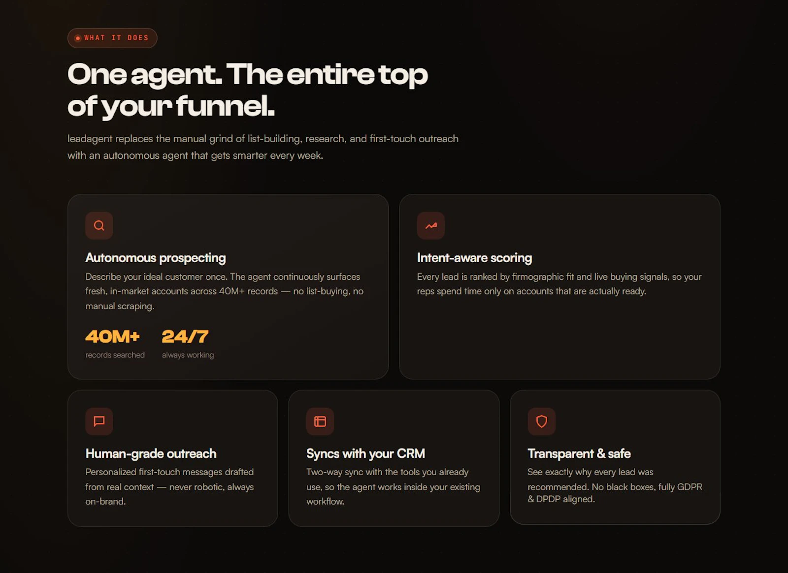 Lead Agent screenshot 2