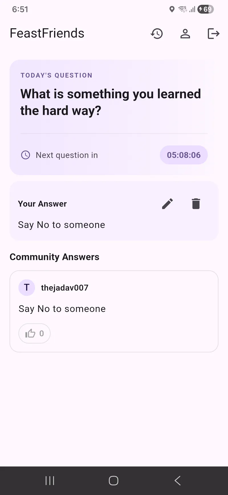 FeastFrinds screenshot 1