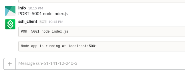 Slack SSH Bot gallery image