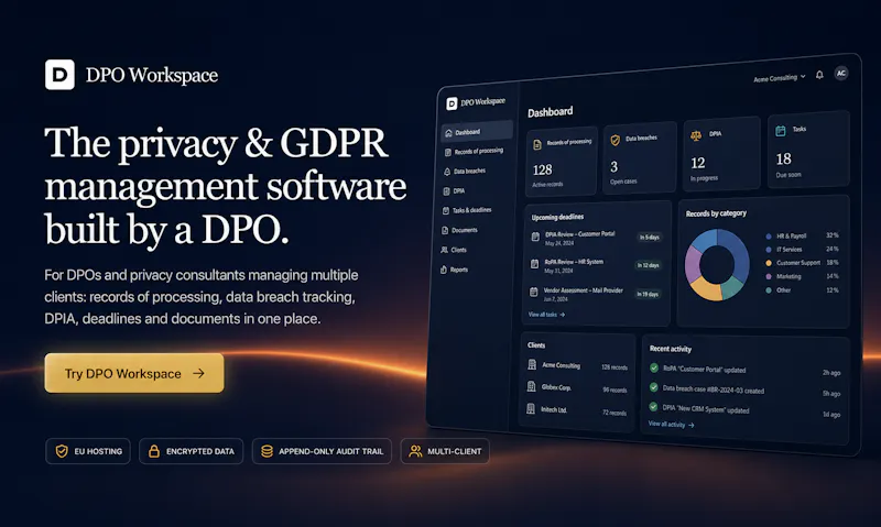 DPO Workspace screenshot 1