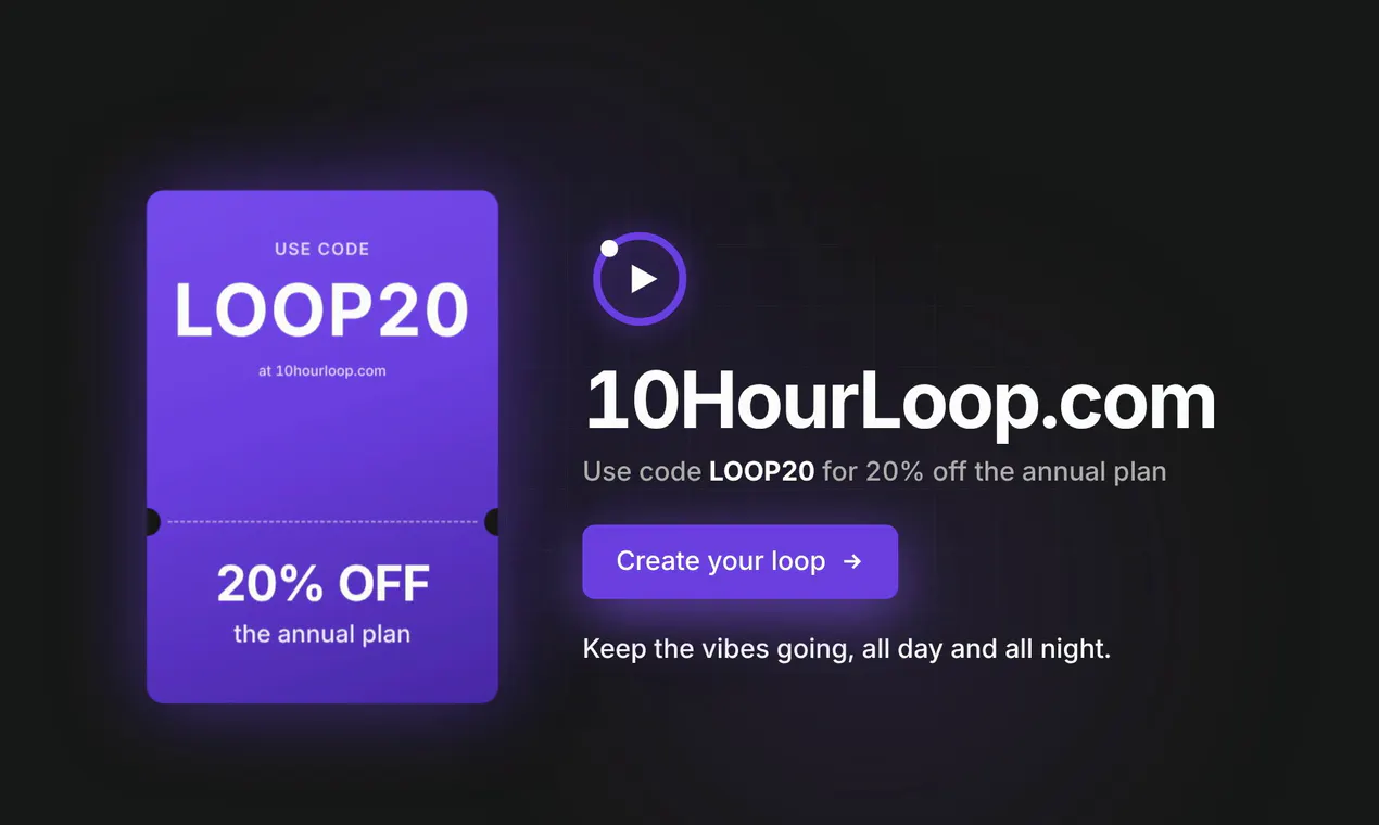10HourLoop.com gallery image