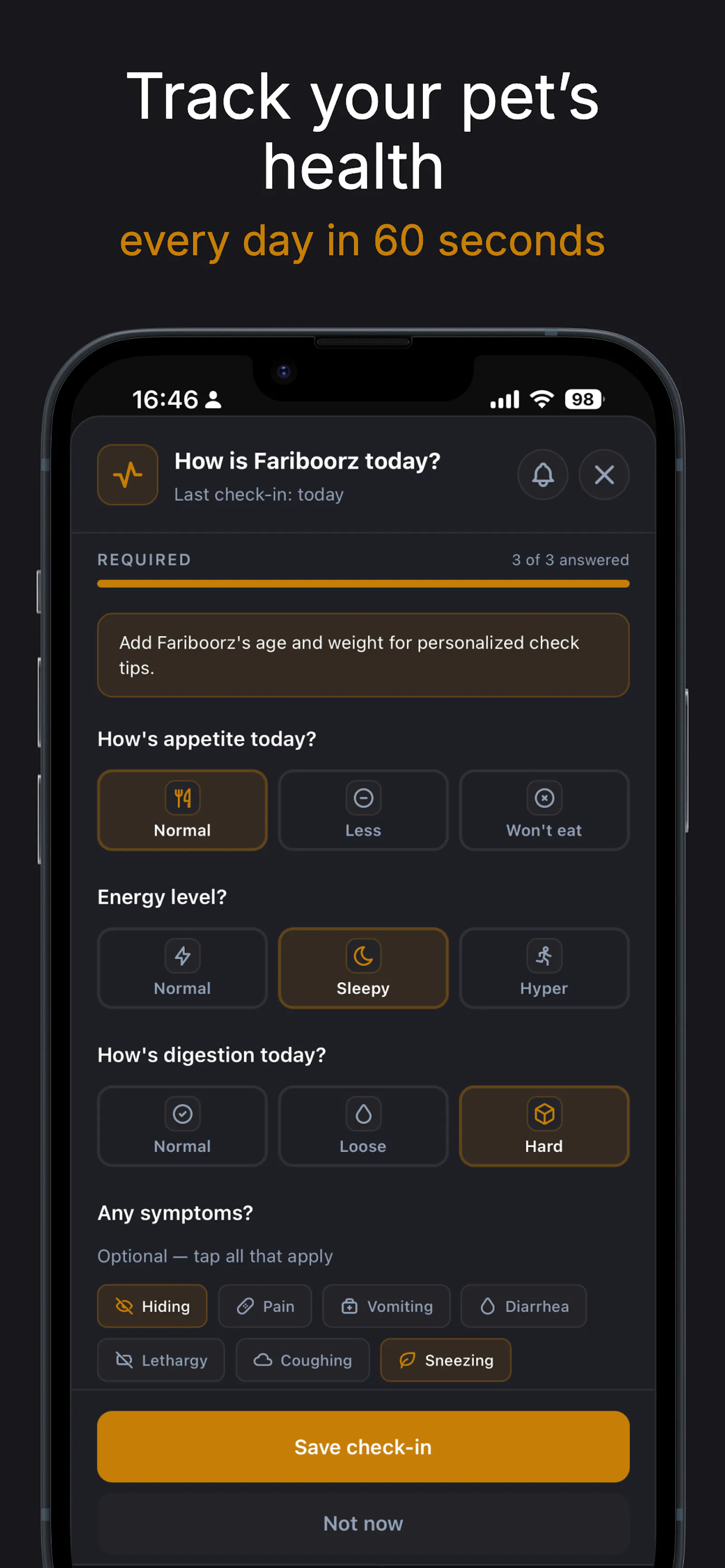 Borzi screenshot 1