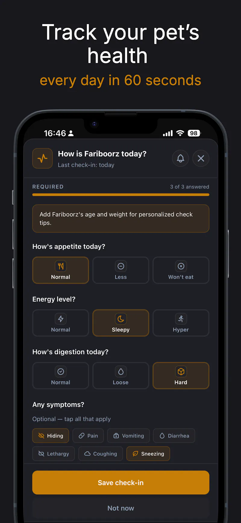 Borzi screenshot 1