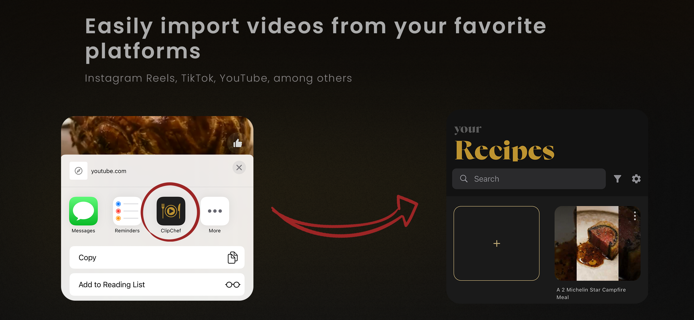 وسائط ClipChef - جميع مقاطع فيديو الطهي المفضلة لديك في مكان واحد 2