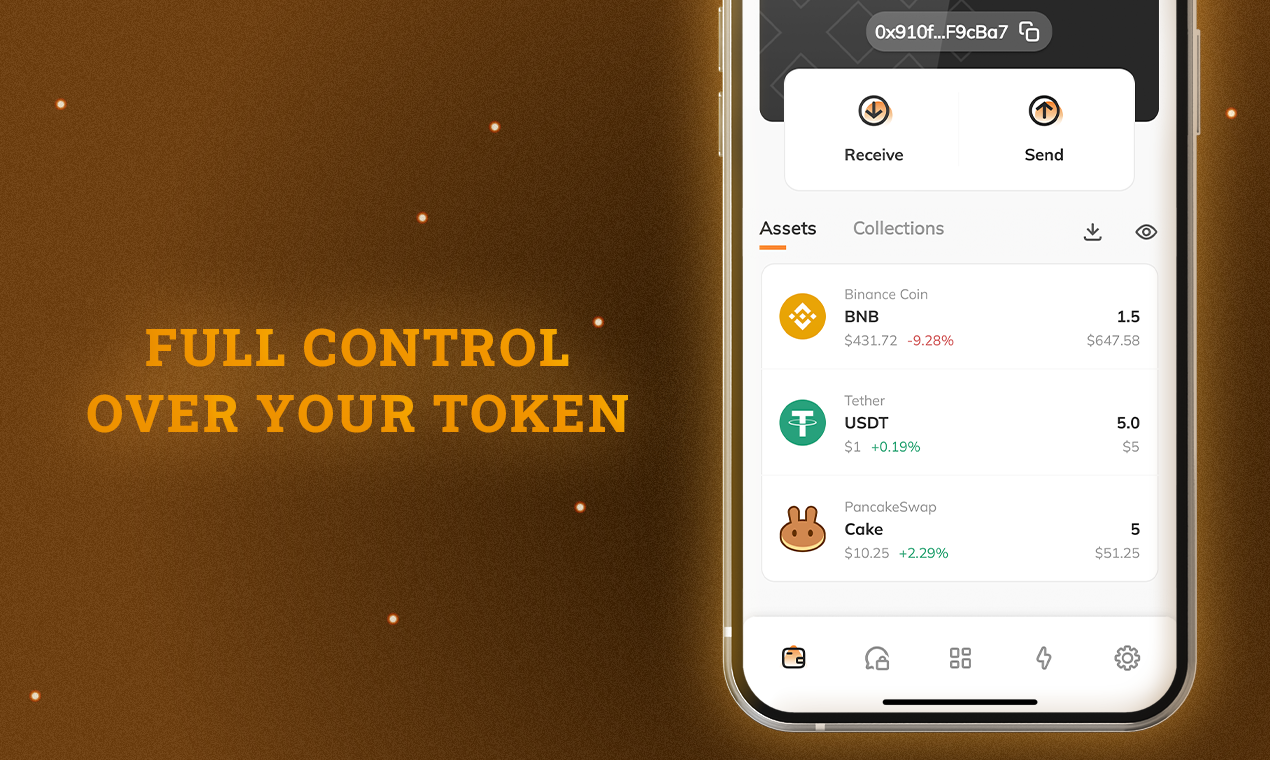 Avacus Web3 - Portemonnee voor crypto, nft, dapps en beveiligde chat media 6