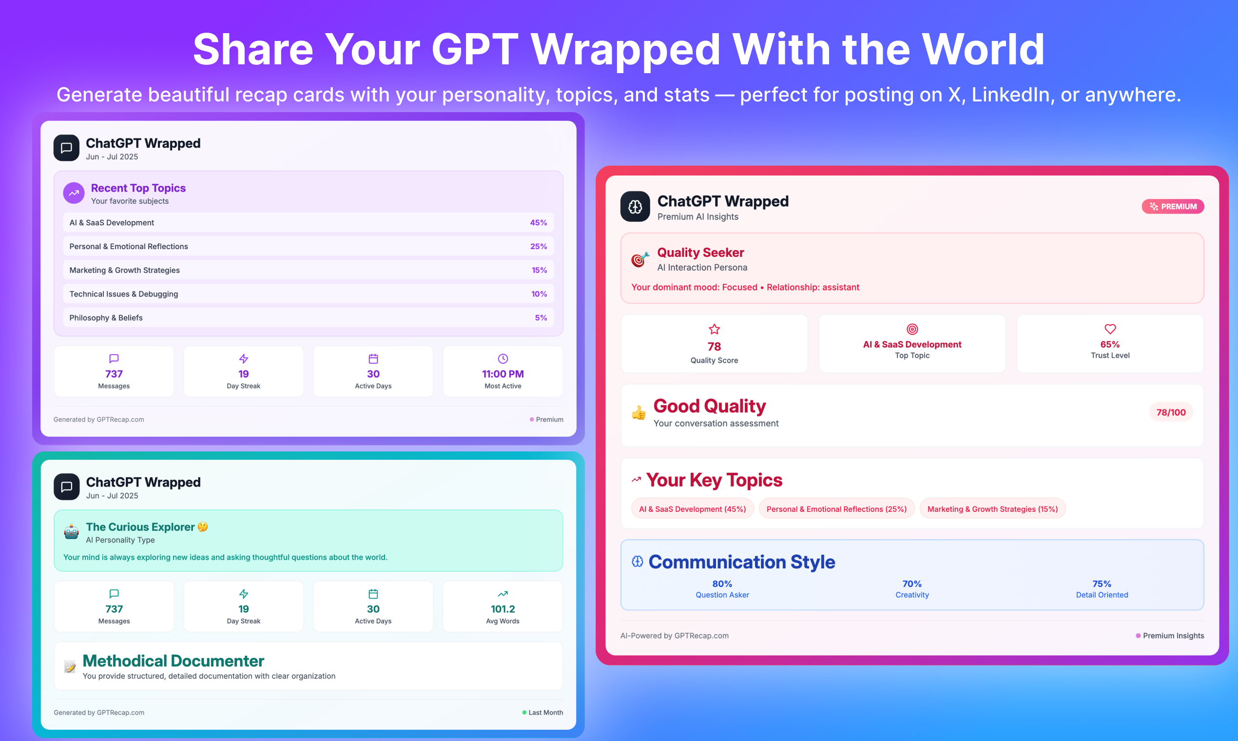 Gptrecap - Spotify Chatgpt'i sardı.AI hayatınızı görün. medya 5