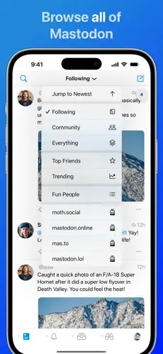 Mammoth for Mastodon media 4