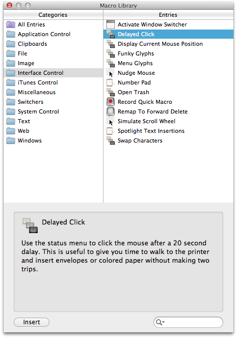 Keyboard Maestro gallery image