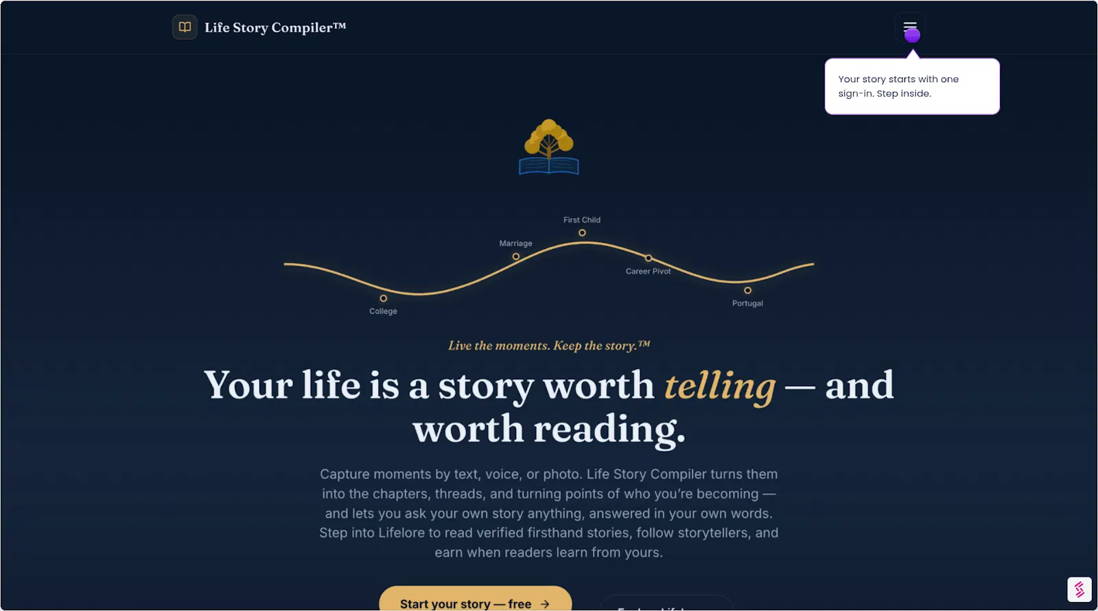 Life Story Compiler screenshot 8