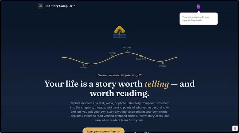 Life Story Compiler screenshot 8