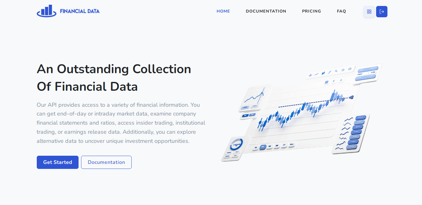 FinancialData.Net - Mercato azionario e API di dati finanziari media 1