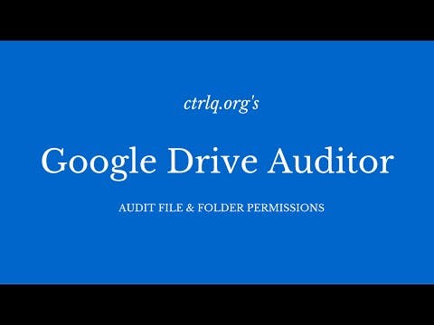 Google Drive Auditor media 1