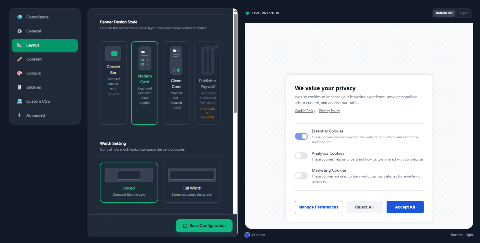CookieLex — Consent Management Platform gallery image