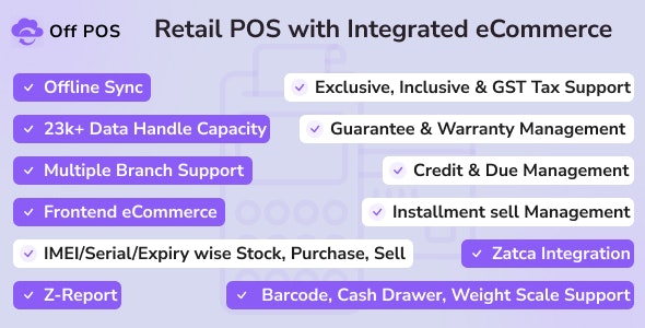 Off POS - Einzelhandelspos und Aktiensoftware - Einzelhandelspos mit integriertem E -Commerce Medien 1