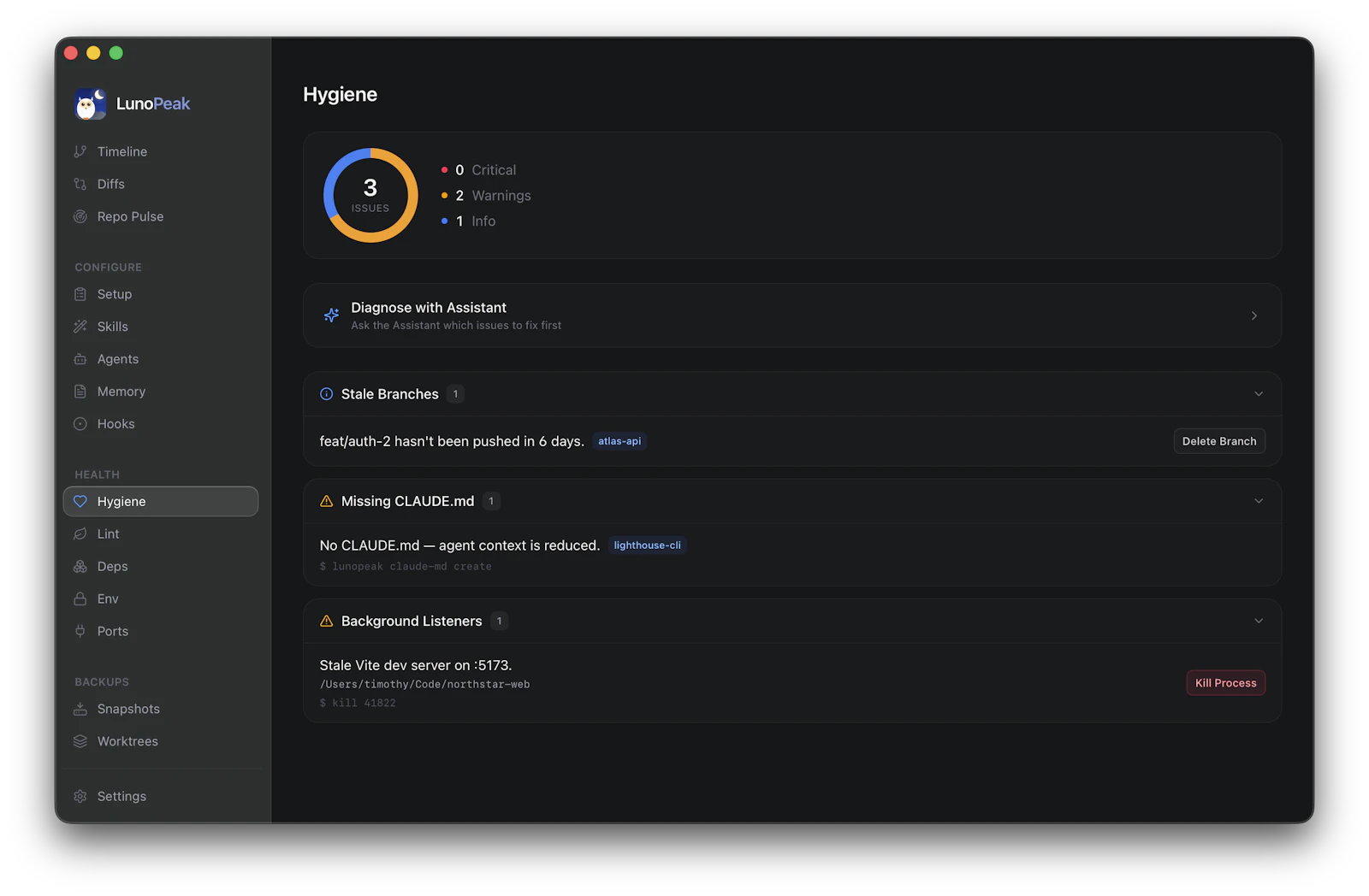 LunoPeak screenshot 9