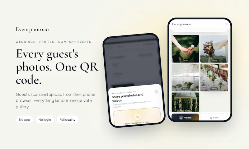 Eventphoto.io screenshot 2