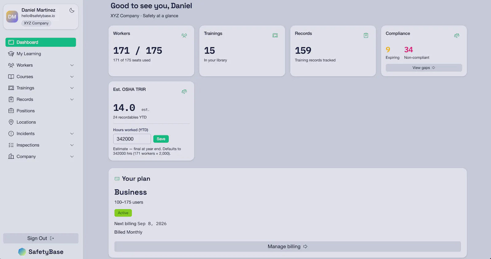 SafetyBase screenshot 3