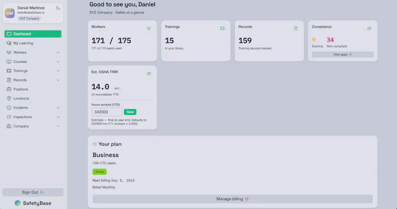 SafetyBase screenshot 3