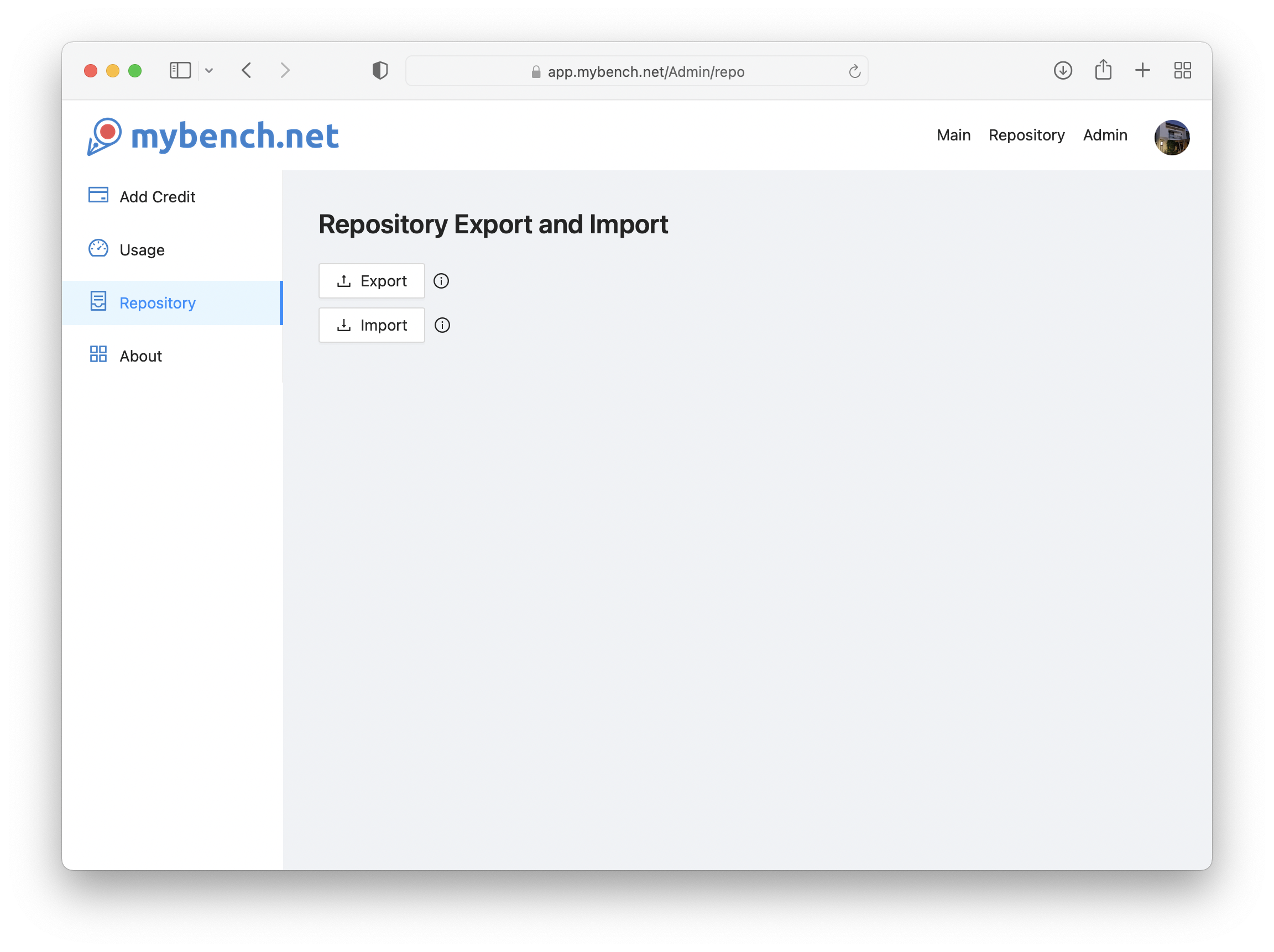 mybench.net gallery image