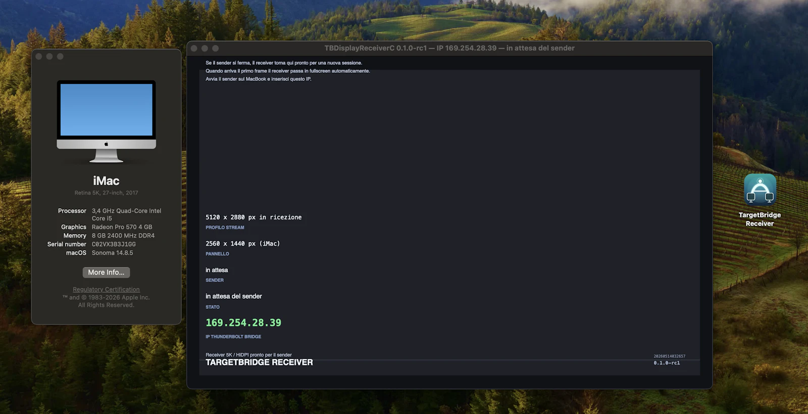 TargetBridge screenshot 2