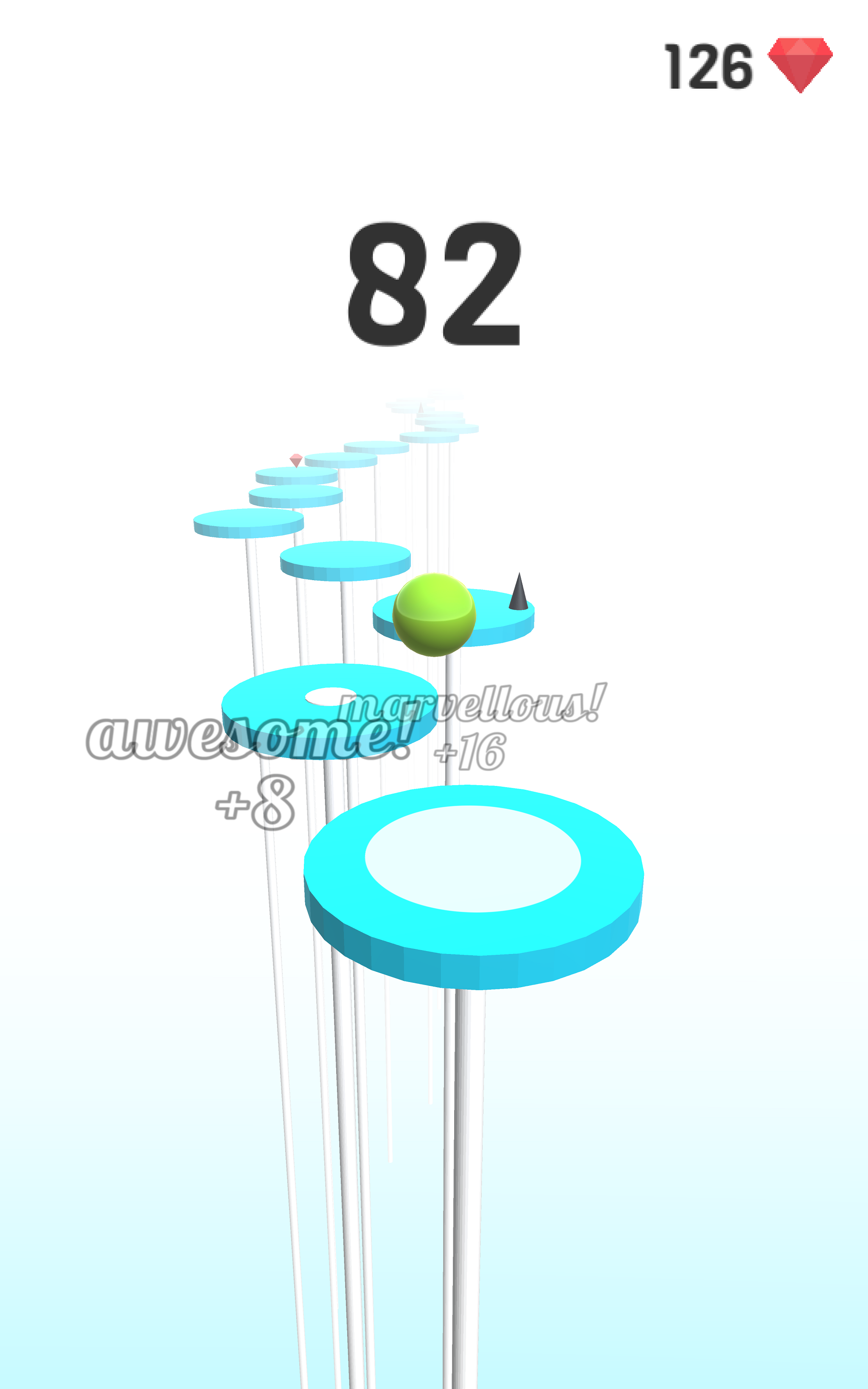 Splashy Ball: Jump on Spiky Tiles gallery image