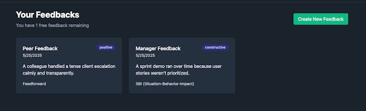 Feedbacker - AI Powered Feedback gallery image