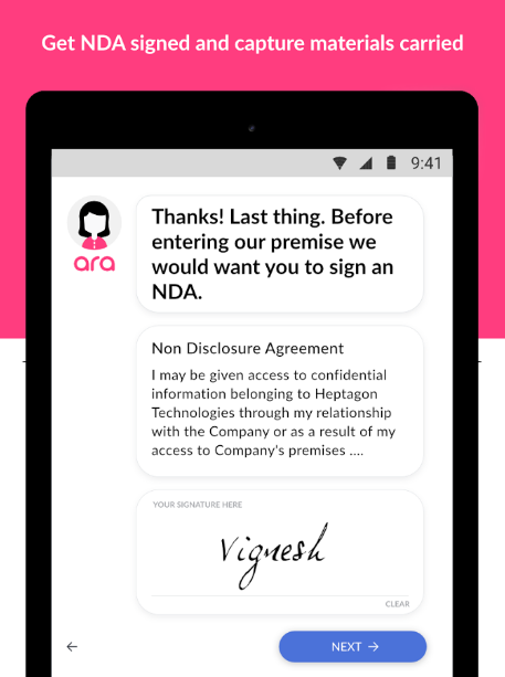 Ara - Digital Receptionist gallery image