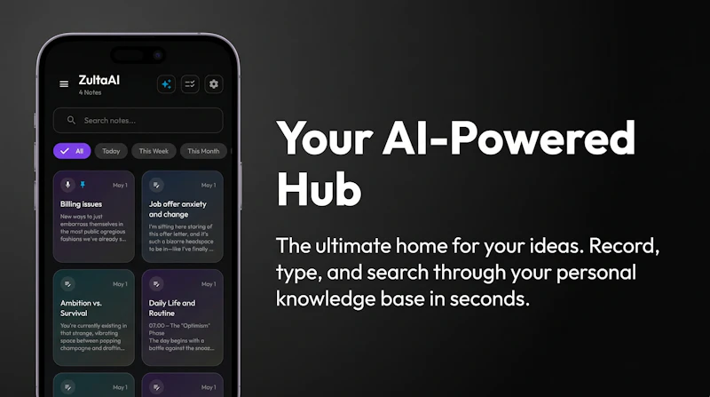 ZultaAI: Encrypted AI Notes screenshot 2