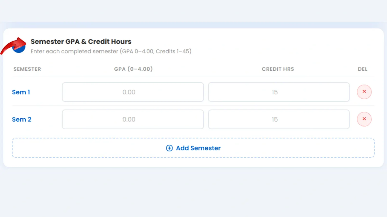 COMSATS GPA Calculator |Pak Student Calc screenshot 3