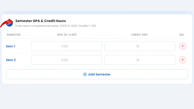 COMSATS GPA Calculator |Pak Student Calc screenshot 3
