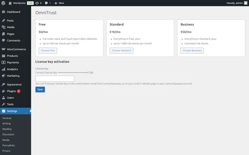 OmniTrust screenshot 3