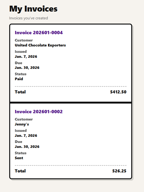 Invoice Generator by Trainward gallery image