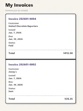 Invoice Generator by Trainward gallery image