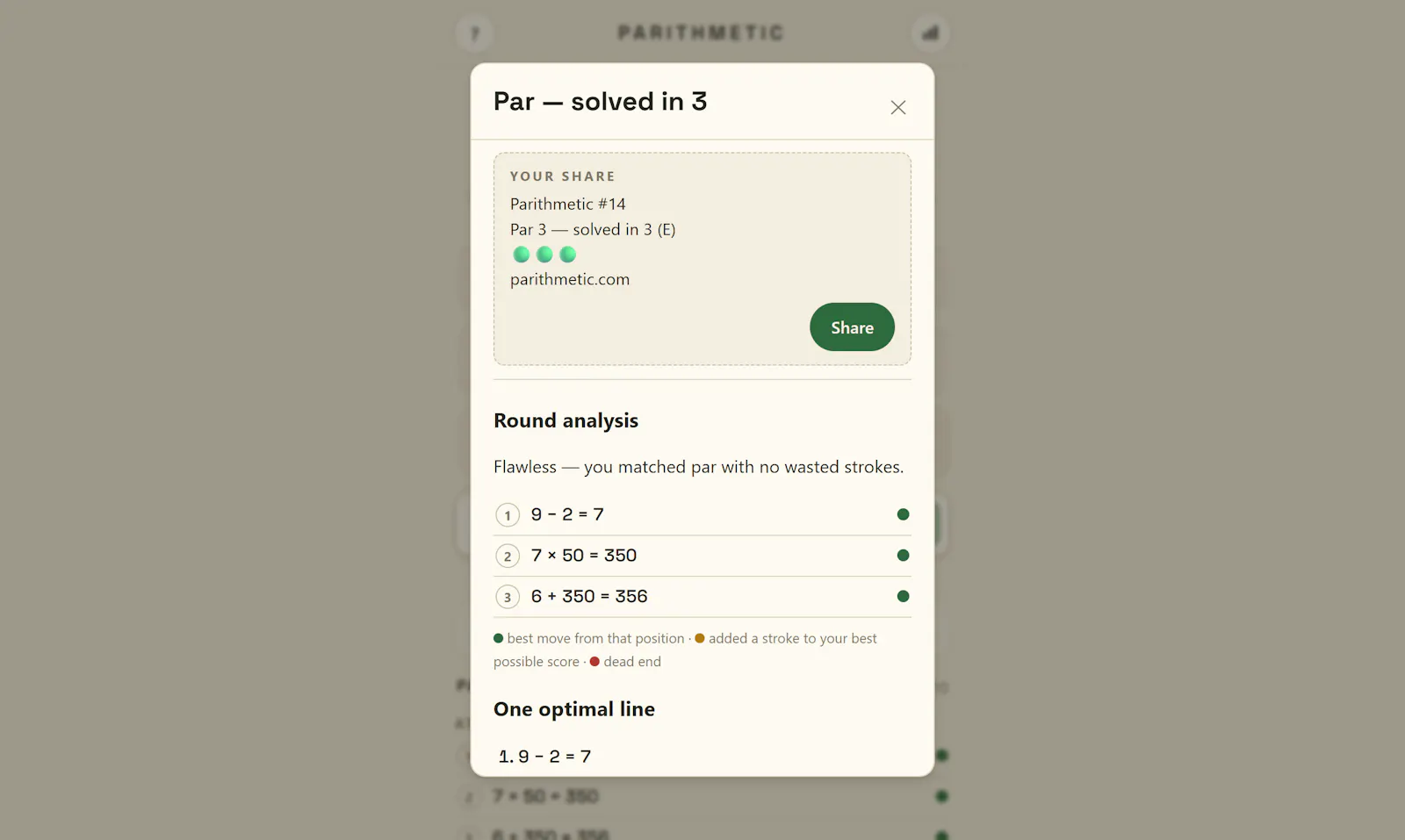 Parithmetic screenshot 2