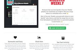 Auto-save your favs from Discover Weekly media 1