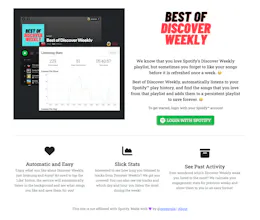 Auto-save your favs from Discover Weekly gallery image