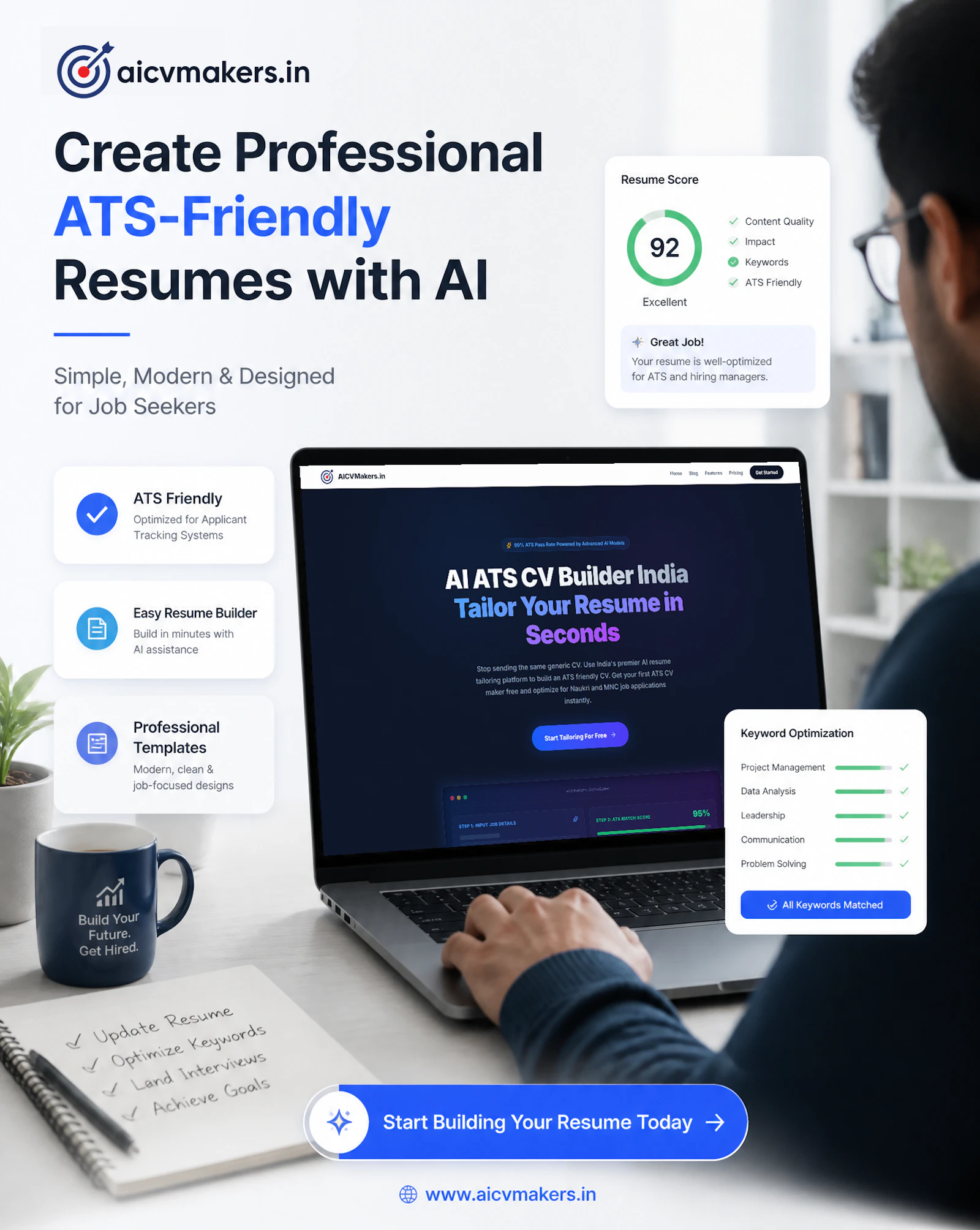 aicvmakers.in screenshot 1