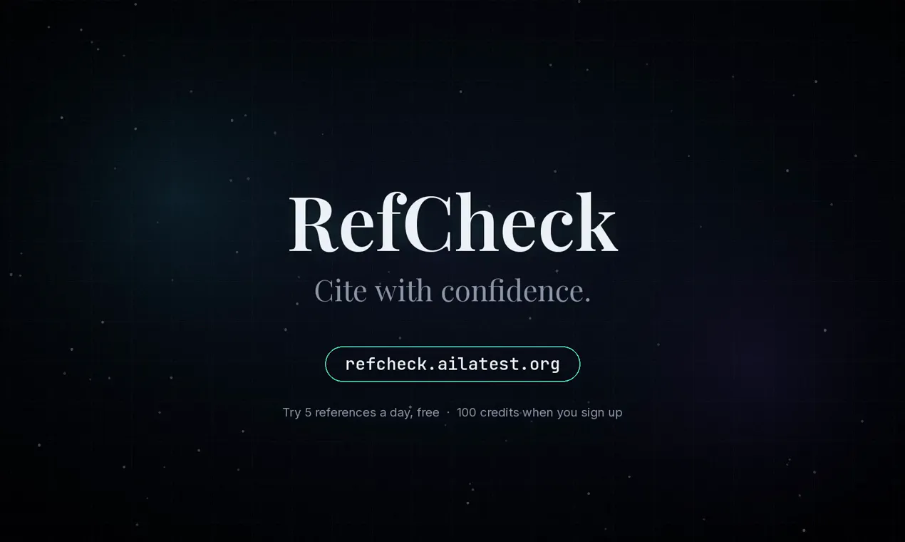RefCheck gallery image