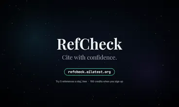 RefCheck gallery image