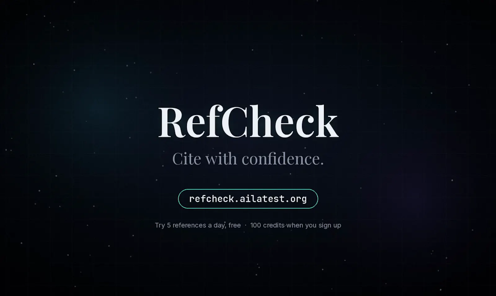RefCheck screenshot 4