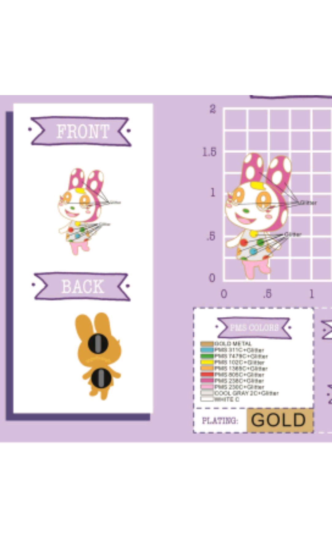 Animal Crossing Chrissy Pin gallery image