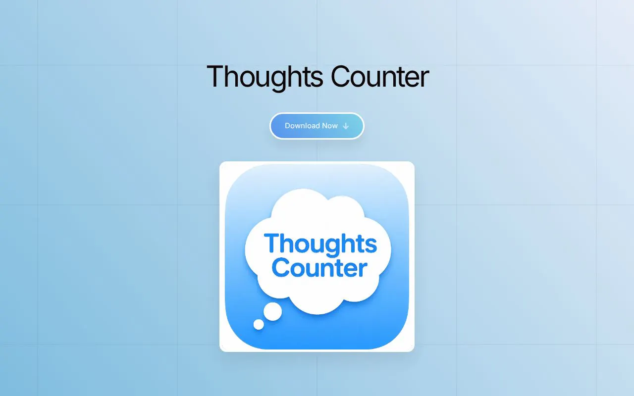 Thoughts Counter gallery image