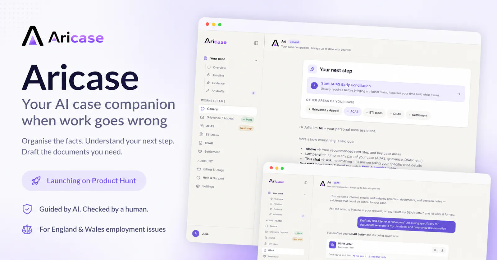 Aricase screenshot 1