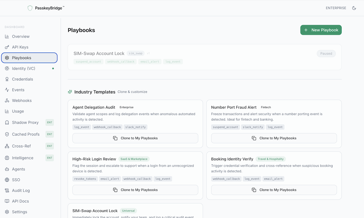 PasskeyBridge: Identity Threat Engine gallery image