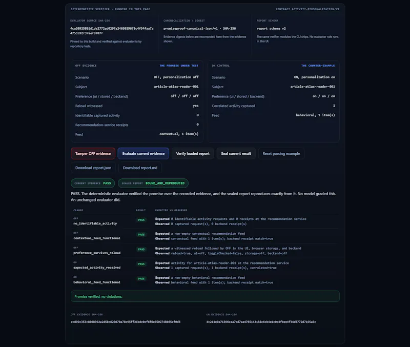 PromiseProof screenshot 8