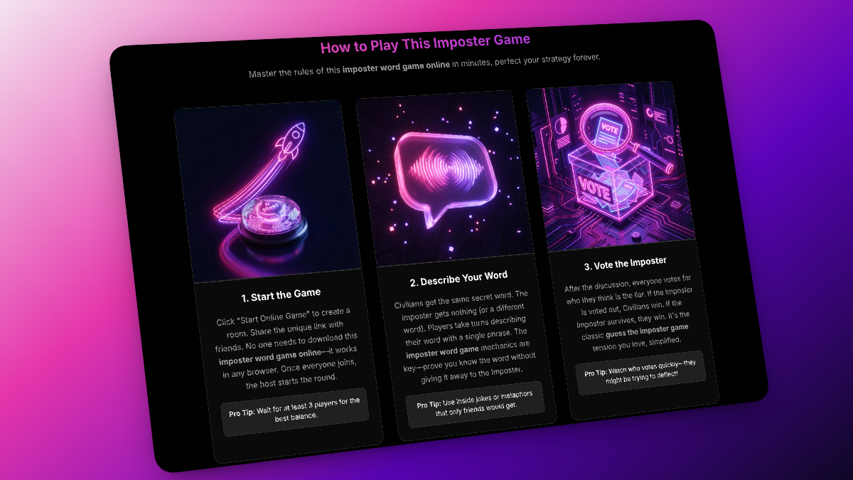 Imposter Game gallery image