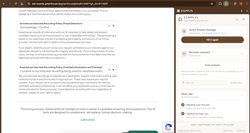 EZApplys screenshot 2