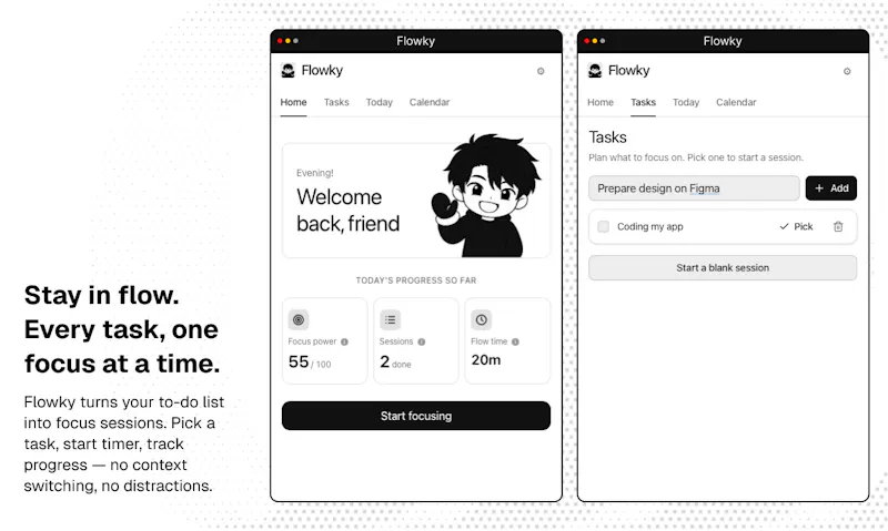 Flowky screenshot 2