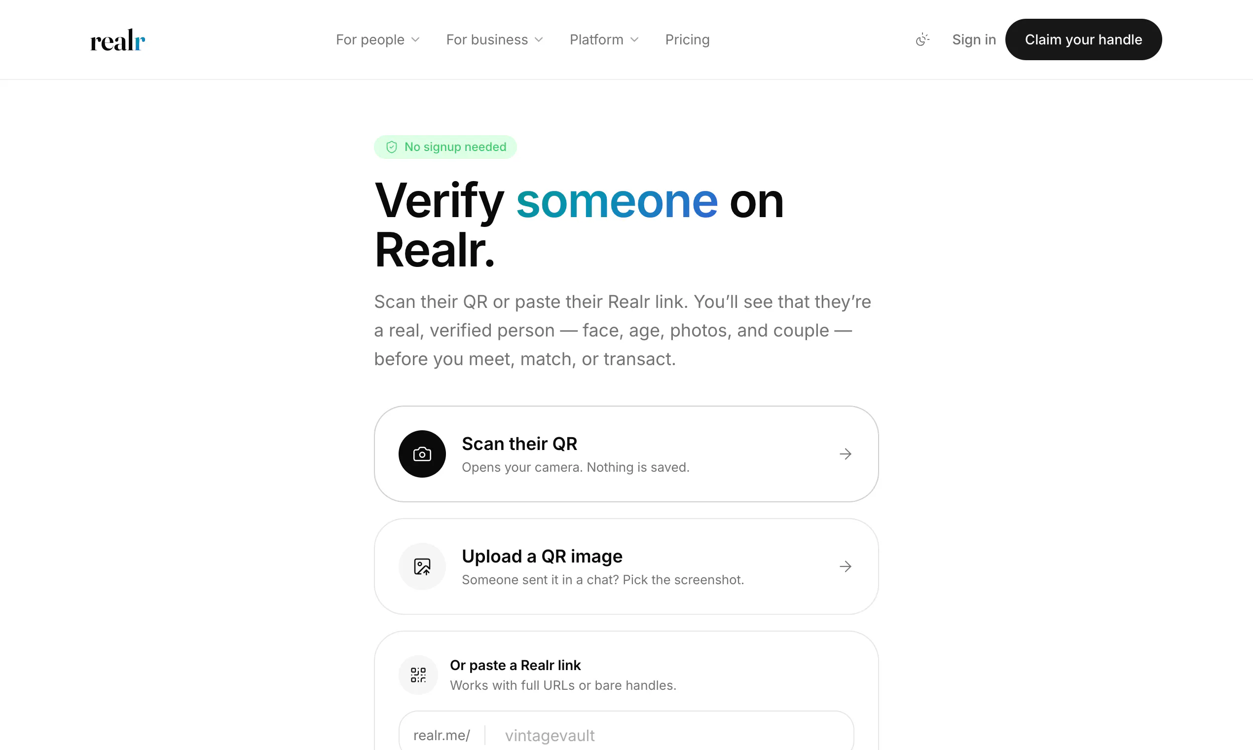 Realr.me gallery image